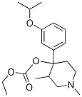 Carbonic acid, 1,3-dimethyl-4-[3-(1-methylethoxy)phenyl]-4-piperidinyl ethyl ester Structure,149541-62-8Structure