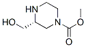 1-Piperazinecarboxylicacid,3-(hydroxymethyl)-,methylester,(r)-(9ci) Structure,149648-98-6Structure