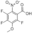 2,4,5-Trifluoro-3-methoxy-6-nitrobenzoicacid Structure,149707-41-5Structure