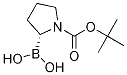 (R)-1-(tert-butoxycarbonyl)pyrrolidin-2-ylboronic acid Structure,149716-78-9Structure