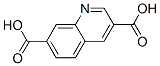 3,7-喹啉二羧酸(9ci)結(jié)構(gòu)式_149734-20-3結(jié)構(gòu)式