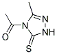 3H-1,2,4-triazole-3-thione, 4-acetyl-2,4-dihydro-5-methyl-(9ci) Structure,149747-26-2Structure