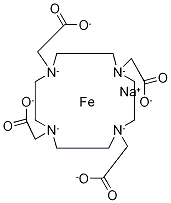 Iron dota sodium salt pentahydrate Structure,149819-85-2Structure