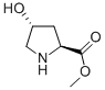 Trans-4-hydroxy-l-proline methyl ester Structure,1499-56-5Structure