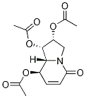 (1S,2r,8r,8ar)-1,2,8-triacetoxy-1,2,3,5,8,8a-hexahydro-5-oxyindolizine Structure,149913-46-2Structure