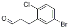 3-(5-Bromo-2-chlorophenyl)propanal Structure,149965-44-6Structure