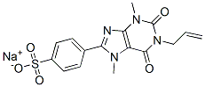 4-[2,3,6,7-Tetrahydro-3,7-dimethyl-2,6-dioxo-1-(2-propen-1-yl)-1h-purin-8-yl]-benzenesulfonic acid Structure,149981-25-9Structure