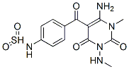 6-Amino-5-(4-sulfonamidobenzoyl)-n-(methylamino)-1-methyluracil Structure,149981-39-5Structure