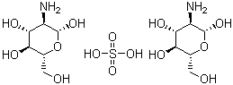 D-氨基葡萄糖硫酸鹽結(jié)構(gòu)式_14999-43-0結(jié)構(gòu)式