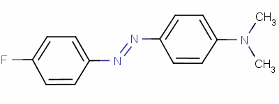 4Fluorodimethylaminoazobenzene Structure,150-74-3Structure