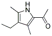 Ethanone, 1-(4-ethyl-3,5-dimethyl-1h-pyrrol-2-yl)-(9ci) Structure,1500-91-0Structure