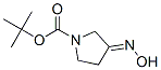 Tert-butyl3-(hydroxyimino)pyrrolidine-1-carboxylate Structure,150008-25-6Structure