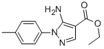 Ethyl5-amino-1-(4-methylphenyl)-1h-pyrazole-4-carboxylate Structure,15001-11-3Structure