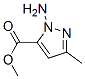 Methyl1-amino-3-methyl-1h-pyrazole-5-carboxylate Structure,150017-57-5Structure