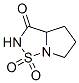 Pyrrolo[1,2-b][1,2,5]thiadiazol-3(2h)-one, tetrahydro-, 1,1-dioxide (9ci) Structure,150018-65-8Structure