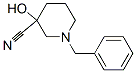 1-Benzyl-3-hydroxypiperidine-3-carbonitrile Structure,150018-99-8Structure