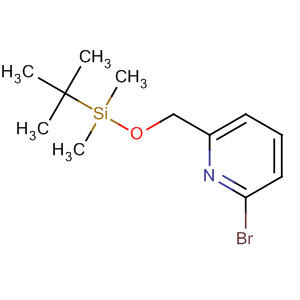 2-Bromo-6-[(tert-butyldimethylsilyloxy)methyl]pyridine Structure,150058-63-2Structure