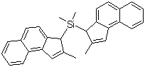 Dimethylbis(2-methyl-3h-cyclopenta[a]naphthalen-3-yl)silane Structure,150096-53-0Structure