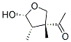 Ethanone, 1-(tetrahydro-5-hydroxy-3,4-dimethyl-3-furanyl)-, [3r-(3alpha,4beta,5beta)]- Structure,150097-20-4Structure