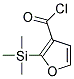 3-Furancarbonyl chloride, 2-(trimethylsilyl)-(9ci) Structure,150108-58-0Structure