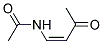 Acetamide, n-(3-oxo-1-butenyl)-, (z)-(9ci) Structure,150172-11-5Structure
