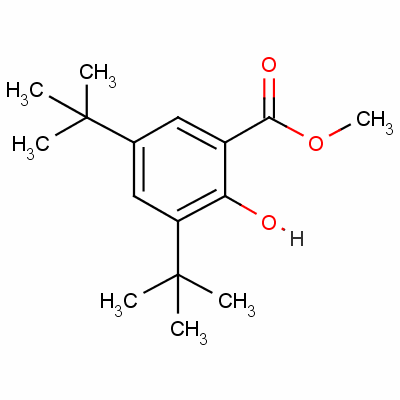 Methyl 3,5-di-tert-butylsalicylate Structure,15018-03-8Structure