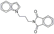 2-[3-(1H-indol-1-yl)propyl]-1h-isoindole-1,3(2h)-dione Structure,150206-00-1Structure