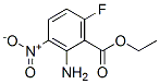 2-Amino-6-fluoro-3-nitrobenzoic acid ethyl ester Structure,150368-37-9Structure