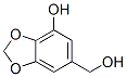 3,4-(Methylenedioxy)-5-hydroxy-benzylalcohol Structure,150502-45-7Structure