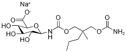 Meprobamate N-beta-D-Glucuronide Sodium Salt Structure,15060-28-3Structure