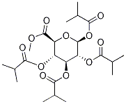 Methyl 1,2,3,4-tetra-o-isobutyryl-beta-d-glucopyranuronate Structure,150607-94-6Structure