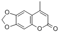 4-Methyl-6,7-methylenedioxycoumarin Structure,15071-04-2Structure