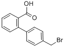 4-(Bromomethyl)-[1,1-biphenyl]-2-carboxylicacid Structure,150766-86-2Structure