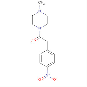 1-Methyl-4-[(4-nitrophenyl)acetyl]piperazine Structure,150784-49-9Structure