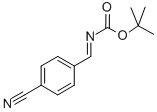 (4-Cyano-benzylidene)-carbamic acid tert-butyl ester Structure,150884-51-8Structure