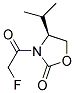 (s)-(9ci)-3-(氟乙?；?-4-(1-甲基乙基)-2-噁唑烷酮結構式_150895-71-9結構式