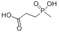 3-Methylphosphinicopropionic acid Structure,15090-23-0Structure