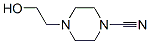 1-Piperazinecarbonitrile,4-(2-hydroxyethyl)-(9ci) Structure,150932-30-2Structure