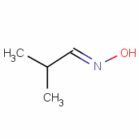 Isobutyraldehyde oxime Structure,151-00-8Structure