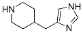 4-(1H-imidazol-4-ylmethyl)-piperidine Structure,151070-83-6Structure