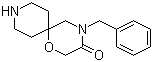 4-(Phenylmethyl)-1-oxa-4,9-diazaspiro[5.5]undecan-3-one Structure,151096-96-7Structure