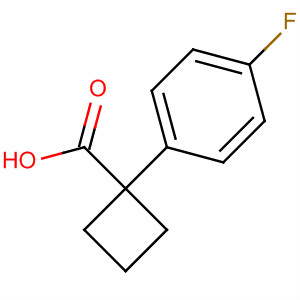 1-(4-Fluorophenyl)cyclobutanecarboxylic acid Structure,151157-46-9Structure