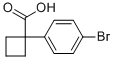 1-(4-BROMOPHENYL)CYCLOBUTANECARBOXYLIC ACID Structure,151157-49-2Structure