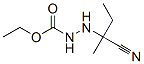 Hydrazinecarboxylic acid, 2-(1-cyano-1-methylpropyl)-, ethyl ester Structure,151169-63-0Structure