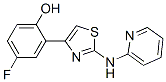 2-(2-Anilino-4-thiazolyl)-4-fluorophenol Structure,1512-76-1Structure