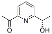 Ethanone, 1-[6-[(1s)-1-hydroxyethyl]-2-pyridinyl]-(9ci) Structure,151221-39-5Structure