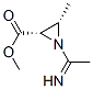 2-Aziridinecarboxylicacid,1-(1-iminoethyl)-3-methyl-,methylester,cis-(9ci) Structure,151267-22-0Structure