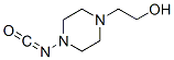 1-Piperazineethanol,4-isocyanato-(9ci) Structure,151291-43-9Structure