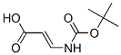 2-Propenoicacid,3-[[(1,1-dimethylethoxy)carbonyl]amino]-,(e)-(9ci) Structure,151292-70-5Structure