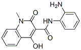 4-Hydroxy-1-methyl-2-oxo-1,2-dihydro-quinoline-3-carboxylic acid (2-amino-phenyl)-amide Structure,151449-78-4Structure